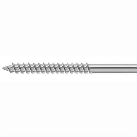 Deltana SCWS1025USPW SCWS1025 #10 x 2-1/2" Steel Wood Screw Prime Coated White