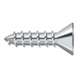 Deltana SCWS1075U26 SCWS1075 #10 x 3/4" Steel Wood Screw Chrome