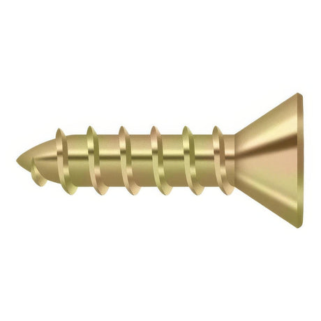 Deltana SCWS1075U2D SCWS1075 #10 x 3/4" Steel Wood Screw Zinc Chromate