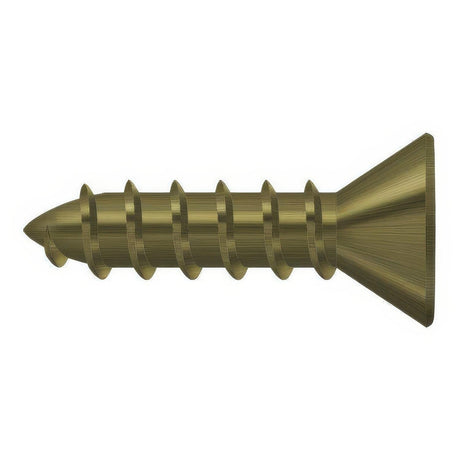 Deltana SCWS1075U5 SCWS1075 #10 x 3/4" Steel Wood Screw Antique Brass