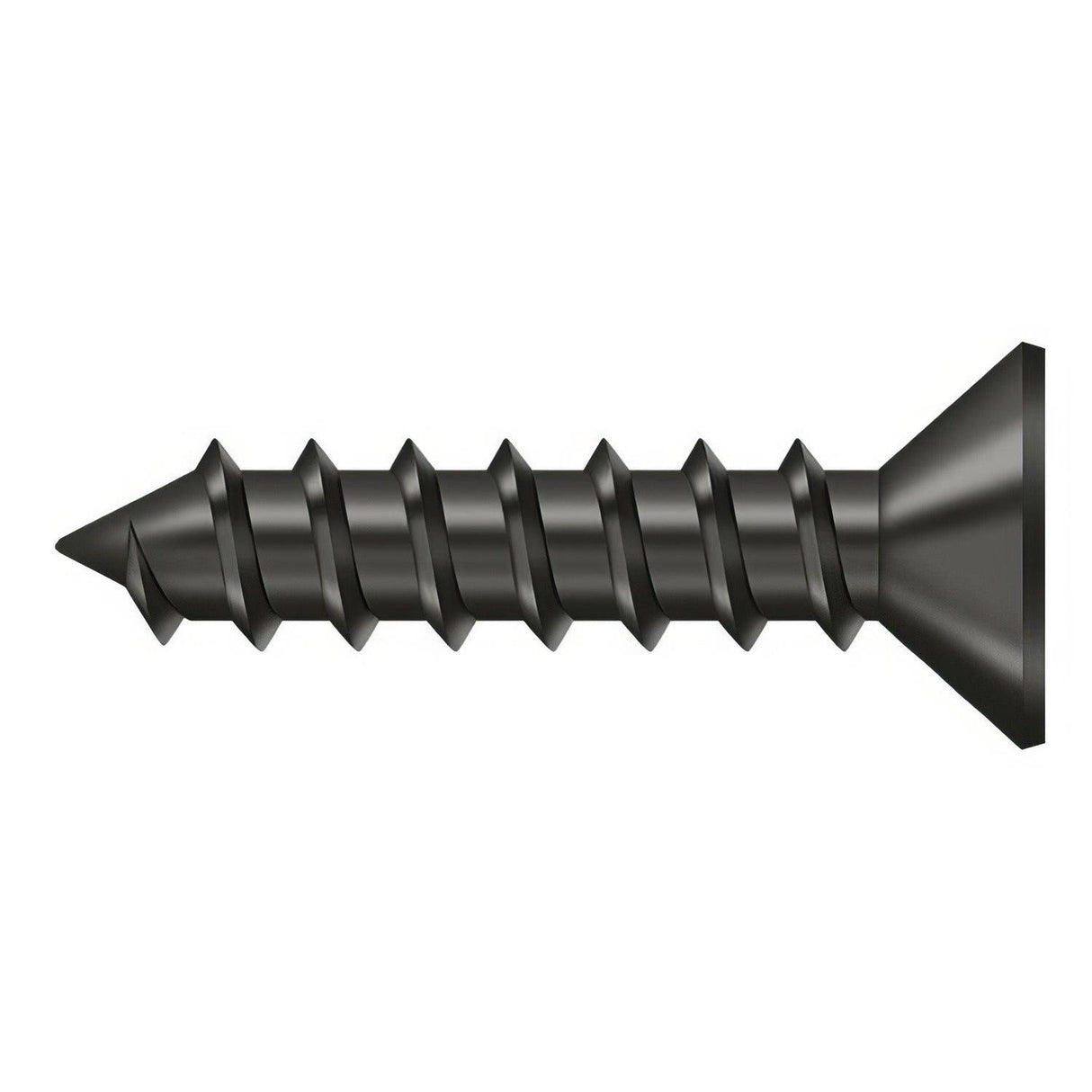 Deltana SCWS1210U10B SCWS1210 #12 x 1" Steel Wood Screw Oil Rubbed Bronze