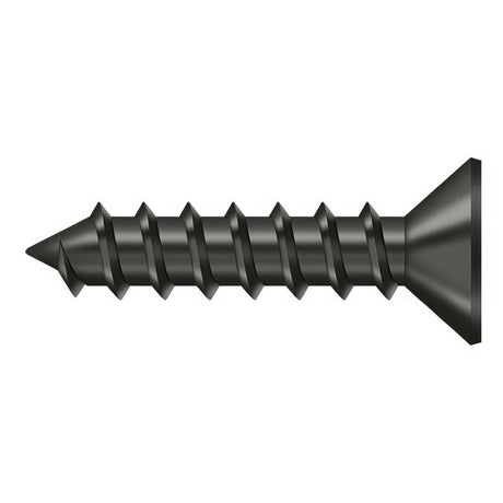 Deltana SCWS1210U10B SCWS1210 #12 x 1" Steel Wood Screw Oil Rubbed Bronze