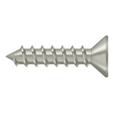 Deltana SCWS1210U15 SCWS1210 #12 x 1" Steel Wood Screw Satin Nickel