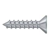 Deltana SCWS1210U26D SCWS1210 #12 x 1" Steel Wood Screw Brushed Chrome