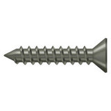Deltana SCWS12125U15A SCWS12125 #12 x 1-1/4" Steel Wood Screw Antique Nickel
