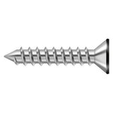 Deltana SCWS12125U1B SCWS12125 #12 x 1-1/4" Steel Wood Screw Flat Black