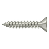 Deltana SCWS910U15 SCWS910U #9 x 1" Wood Screw Satin Nickel