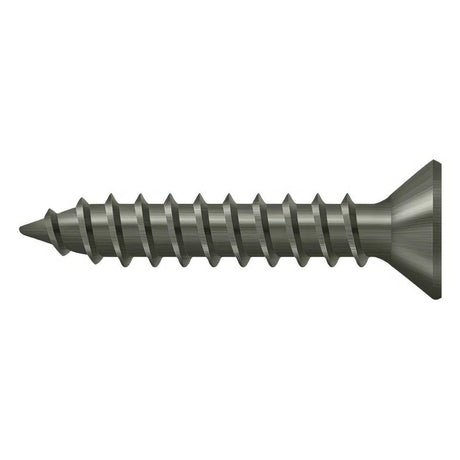 Deltana SCWS910U15A SCWS910U #9 x 1" Wood Screw Antique Nickel