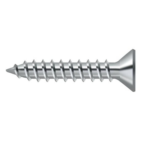 Deltana SCWS910U26 SCWS910U #9 x 1" Wood Screw Bright Chrome
