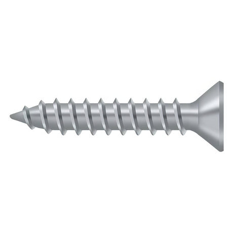 Deltana SCWS910U26D SCWS910U #9 x 1" Wood Screw Satin Chrome