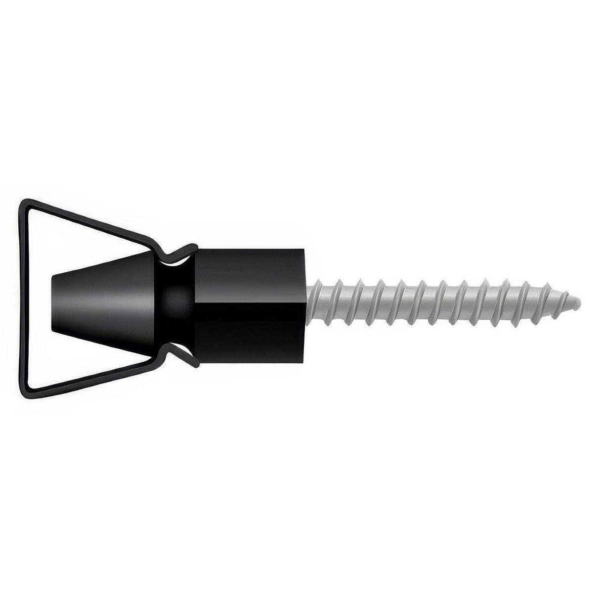 Deltana SDH101U19 SDH101 1-1/4" Shutter Door Holder Paint Black