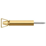 Deltana SDH103CR003 SDH103 3-1/4" Shutter Door Holder Lifetime Polished Brass