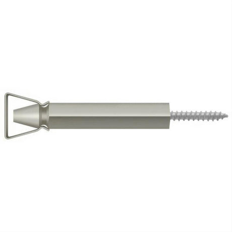 Deltana SDH103U15 SDH103 3-1/4" Shutter Door Holder Satin Nickel