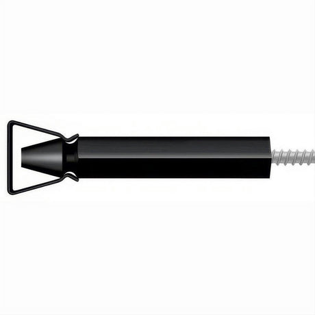 Deltana SDH103U19 SDH103 3-1/4" Shutter Door Holder Paint Black