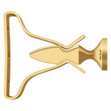 Deltana SDH193CR003 SDH193 2" Shutter Door Holder Lifetime Polished Brass