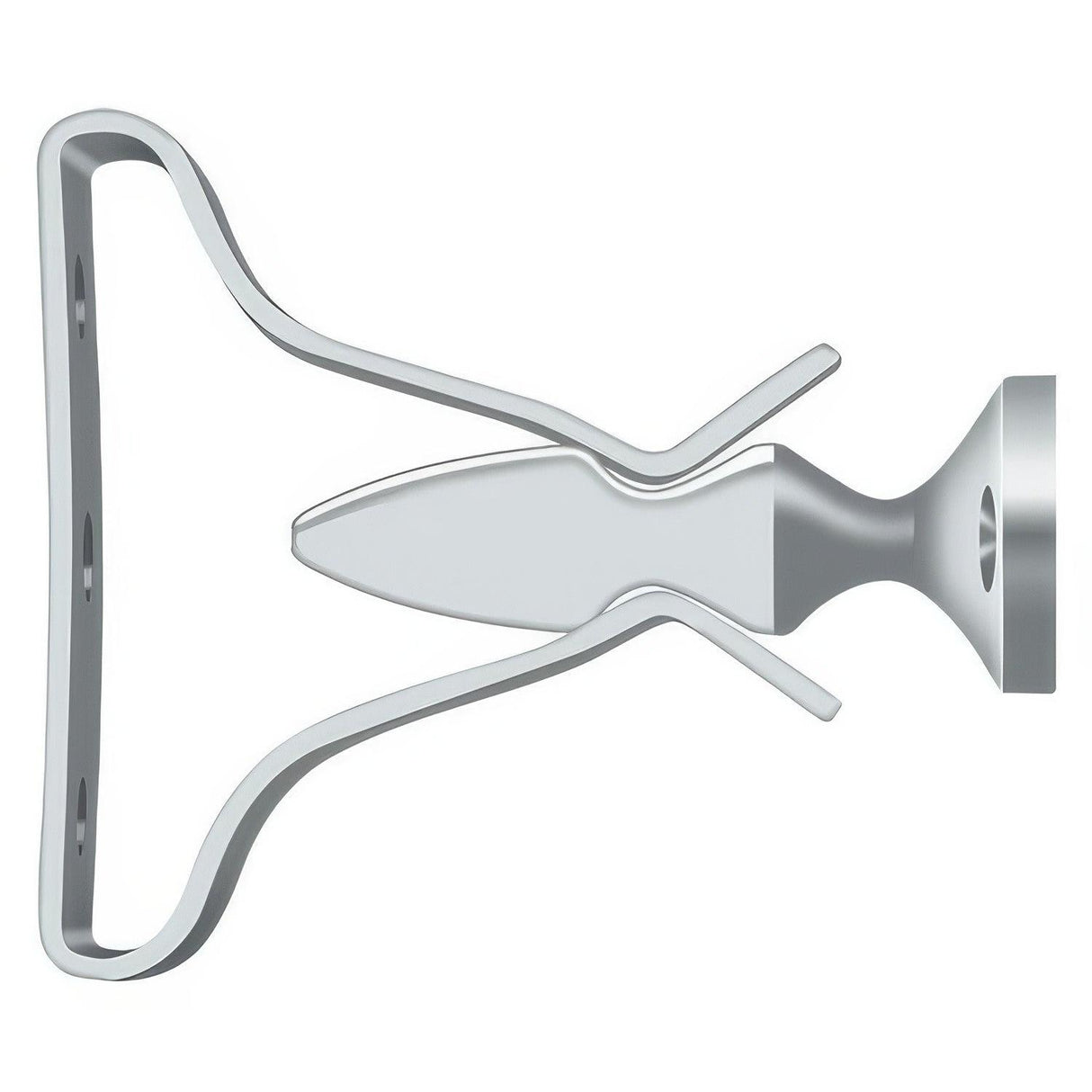 Deltana SDH193U26 SDH193 2" Shutter Door Holder Chrome