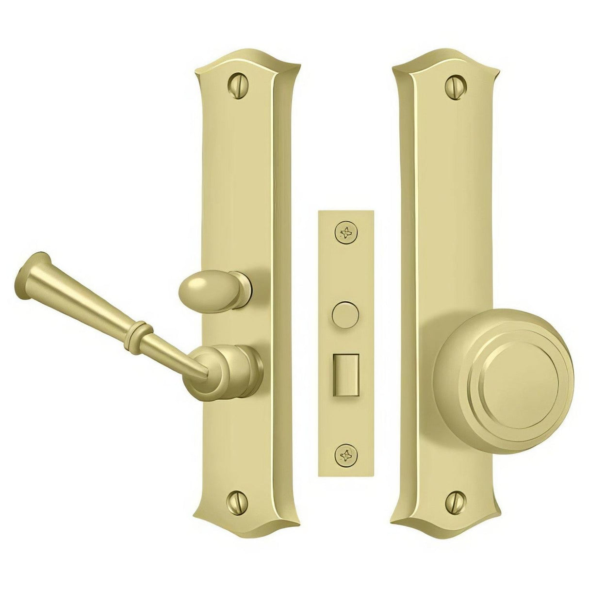 Deltana SDL688U3 SDL688 Screen Door Mortise Lock Polished Brass