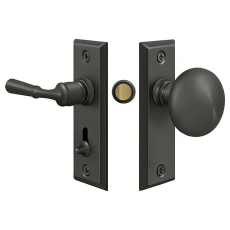Deltana SDLS480U10B SDLS480 Deltana Screen and Storm Door Latch Set Oil Rubbed Bronze