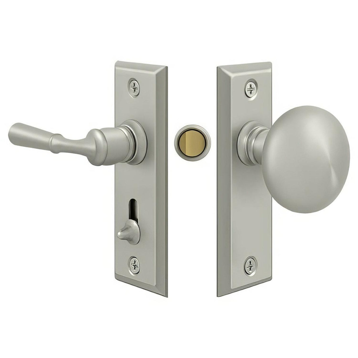 Deltana SDLS480U15 SDLS480 Deltana Screen and Storm Door Latch Set Satin Nickel