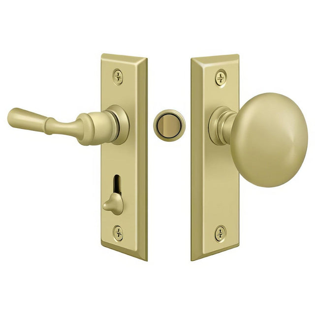 Deltana SDLS480U3 SDLS480 Deltana Screen and Storm Door Latch Set Polished Brass