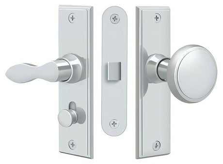 Deltana SDML334U26 chrome screen door latch