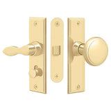 Deltana SDML334CR003 SDML334 Mortise Screen Door Latch Lifetime Polished Brass