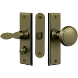 Deltana SDML334U5 SDML334 Mortise Screen Door Latch Antique Brass