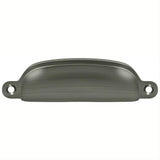 Deltana SHP29U15A SHP29U 4" Exposed Shell Cup Pull Antique Nickel