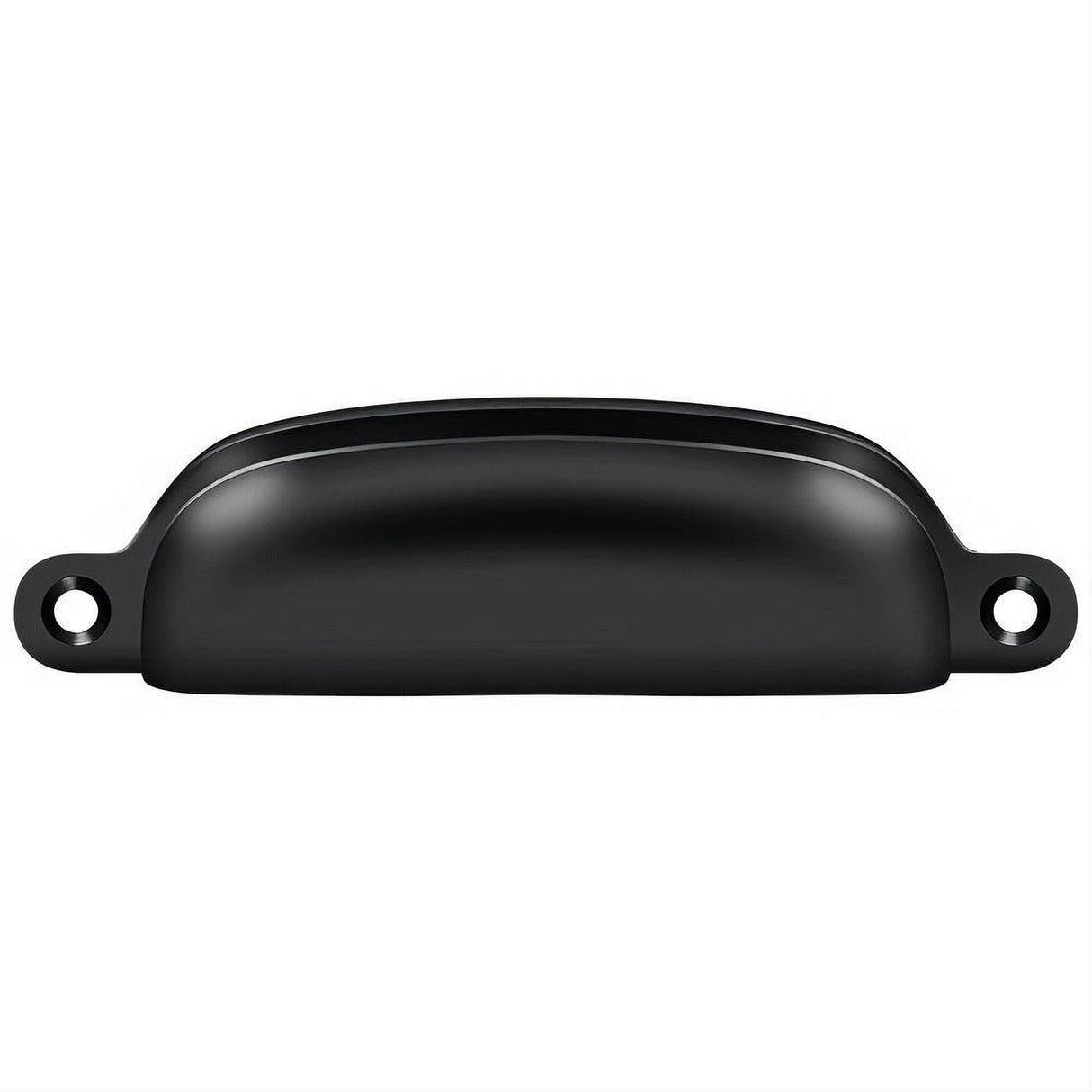 Deltana SHP29U19 SHP29U 4" Exposed Shell Cup Pull Black
