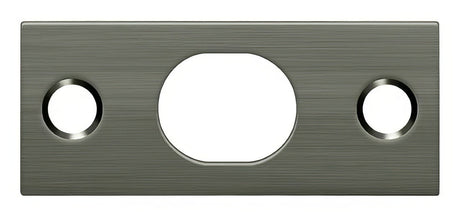Deltana SP12EFB15A antique nickel strike plate