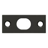 Deltana SP12EFB10B SP12EFB 2-1/4" x 1" Strike Plate for 12" Extension Flush Bolt Oil Rubbed Bronze