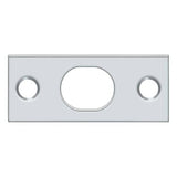 Deltana SP12EFB26 SP12EFB 2-1/4" x 1" Strike Plate for 12" Extension Flush Bolt Chrome