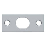 Deltana SP12EFB26D SP12EFB 2-1/4" x 1" Strike Plate for 12" Extension Flush Bolt Brushed Chrome