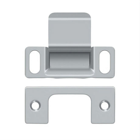 Deltana SP2751U26D SP2751 2-3/4" x 1-1/4" Dust Cup Strike Plate Satin Chrome