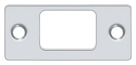 Deltana SP2753U26 chrome deadbolt strike plate