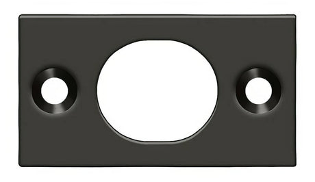 Deltana SP6FBU10B oil rubbed bronze strike plate