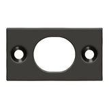 Deltana SP6FBU10B SP6FB 1-3/4" x 1" Strike Plate for 6" Flush Bolt Oil Rubbed Bronze