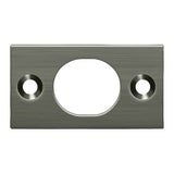 Deltana SP6FBU15A SP6FB 1-3/4" x 1" Strike Plate for 6" Flush Bolt Antique Nickel