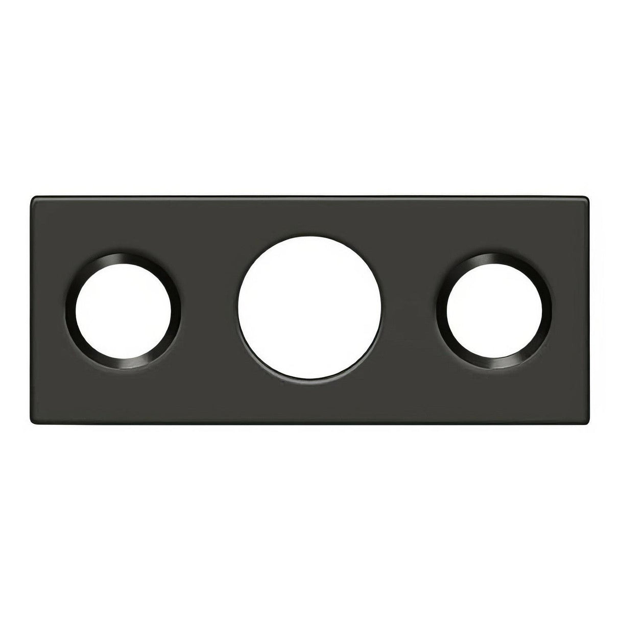 Deltana SP7FBR10B SP7FBR 1-1/2" x 5/8" Strike Plate for 7" Flush Bolt Oil Rubbed Bronze