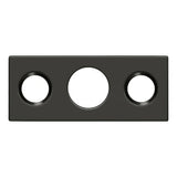 Deltana SP7FBR10B SP7FBR 1-1/2" x 5/8" Strike Plate for 7" Flush Bolt Oil Rubbed Bronze
