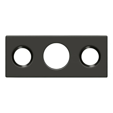 Deltana SP7FBR10B SP7FBR 1-1/2" x 5/8" Strike Plate for 7" Flush Bolt Oil Rubbed Bronze