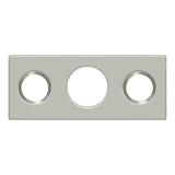 Deltana SP7FBR15 SP7FBR 1-1/2" x 5/8" Strike Plate for 7" Flush Bolt Satin Nickel