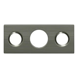 Deltana SP7FBR15A SP7FBR 1-1/2" x 5/8" Strike Plate for 7" Flush Bolt Antique Nickel