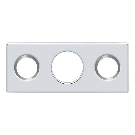 Deltana SP7FBR26 SP7FBR 1-1/2" x 5/8" Strike Plate for 7" Flush Bolt Chrome