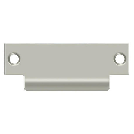 Deltana SPBDB478U15 SPBDB478 4-7/8" ANSI T-Strike Plate without Latch Hole Satin Nickel