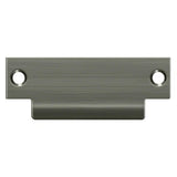 Deltana SPBDB478U15A SPBDB478 4-7/8" ANSI T-Strike Plate without Latch Hole Antique Nickel