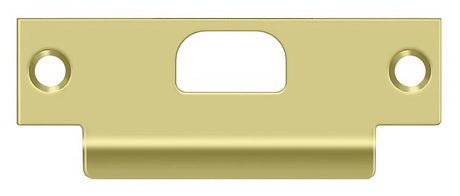 Deltana SPDB478U3 polished brass t strike plate