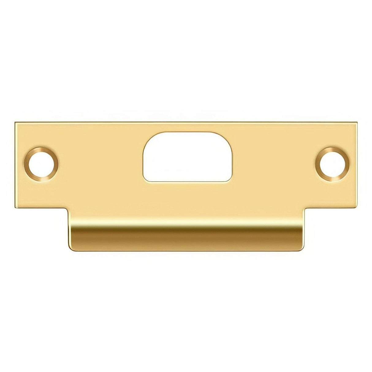 Deltana SPDB478CR003 SPDB478 4-7/8" ANSI T-Strike Plate Lifetime Polished Brass