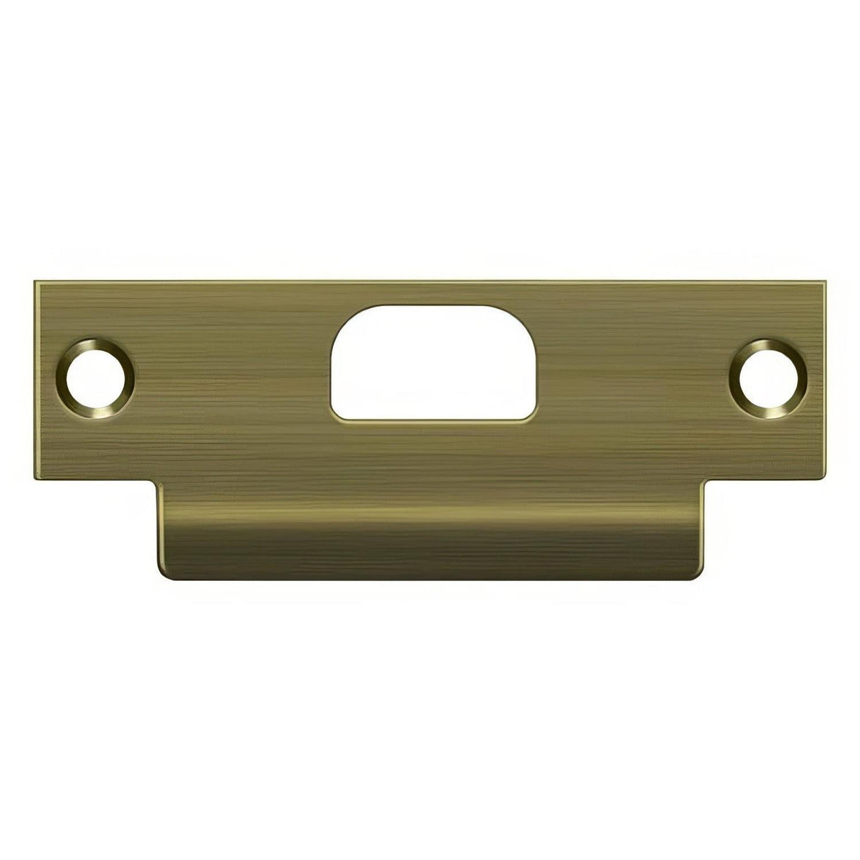 Deltana SPDB478U5 SPDB478 4-7/8" ANSI T-Strike Plate Antique Brass