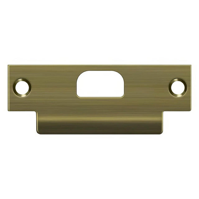 Deltana SPDB478U5 SPDB478 4-7/8" ANSI T-Strike Plate Antique Brass